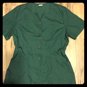 Barco Ladies square neck Scrub Top